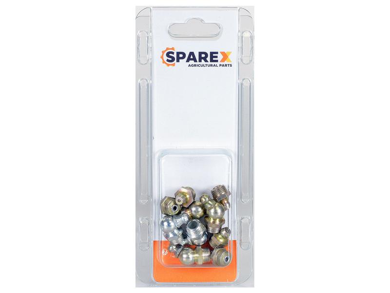Sparex Agripak 10 pcs. Grease Nipples Imperial Assortment | S.172602 - Product Image 1