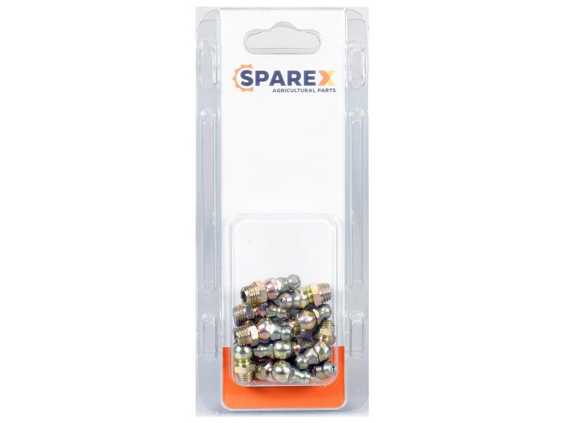 Sparex Agripak 10 pcs. Grease Nipple M8 | S.172615 - Product Image 1