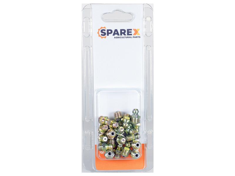 Sparex Agripak 20 pcs. Grease Nipple M8 | S.172616 - Product Image 1