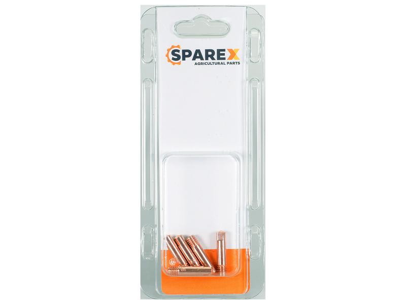 Sparex Agripak 5 pcs. MIG Contact Tip 0.6mm | S.172639 - Product Image 1