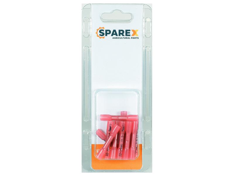 Sparex Agripak 10 pcs. Heat Shrink Connector Red | S.172840 - Product Image 1