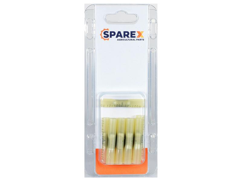 Sparex Agripak 10 pcs. Heat Shrink Connector Yellow | S.172841 - Product Image 1