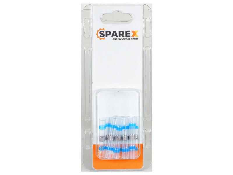 Sparex Agripak 10 pcs. Heat Shrink Solder Connector Blue | S.172851 - Product Image 1