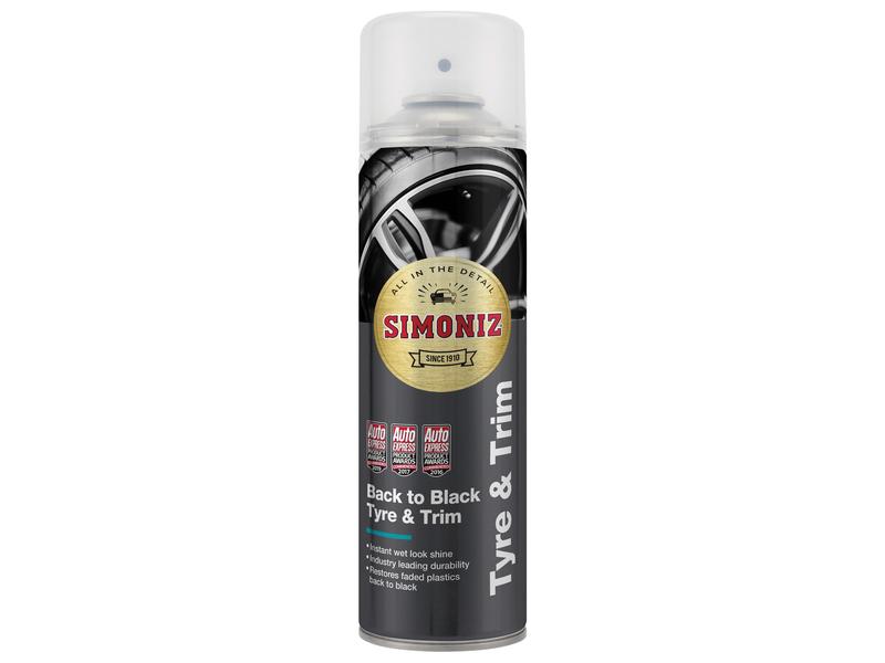 Holts Back to Black Tyre & Trim - Aerosol 500ml - Sparex Part S.173419