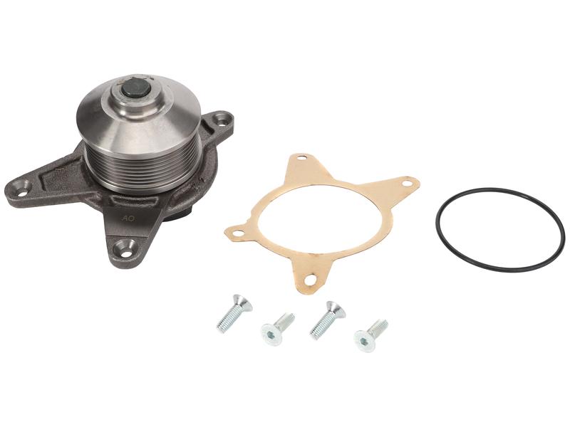 John Deere Water Pump Assembly with Pulley & Gasket OEM RE557899
