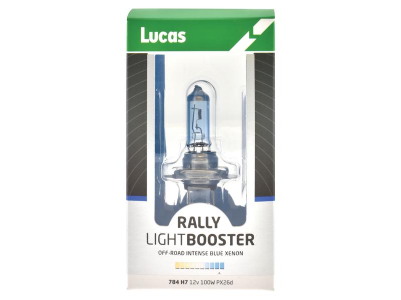 Lightbooster Sportxr Head Light (Halogen), Single Unit, H7, 12V, 100W, PX26d - Sparex Part S.173686