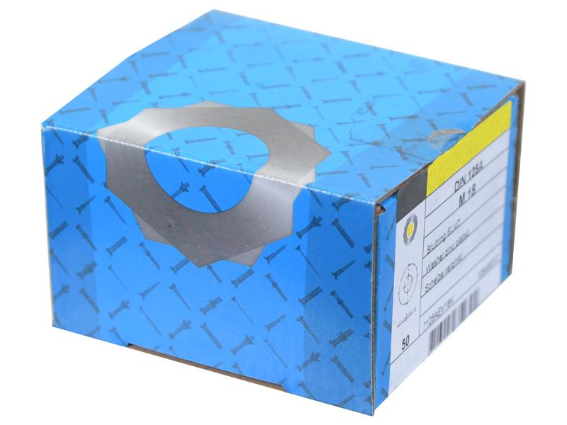 Sparex Metric Flat Washer, ID: 18mm, OD: 34mm, Thickness: 3mm (DIN or Standard No. DIN 125) | S.174657 - Product Image 2