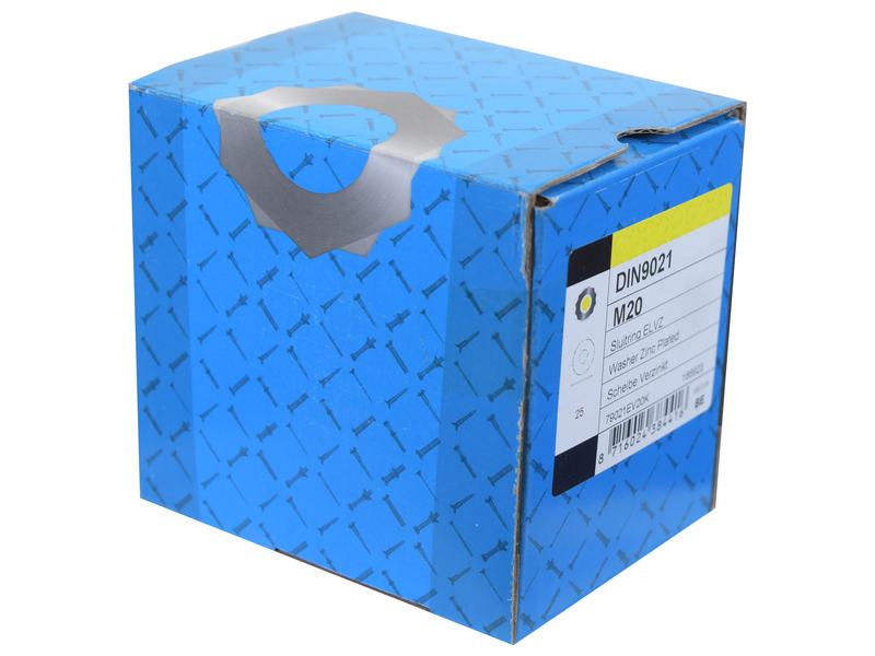 Sparex Metric Flat Washer, ID: 20mm, OD: 60mm, Thickness: 4mm (DIN or Standard No. DIN 9021) | S.174674 - Product Image 2