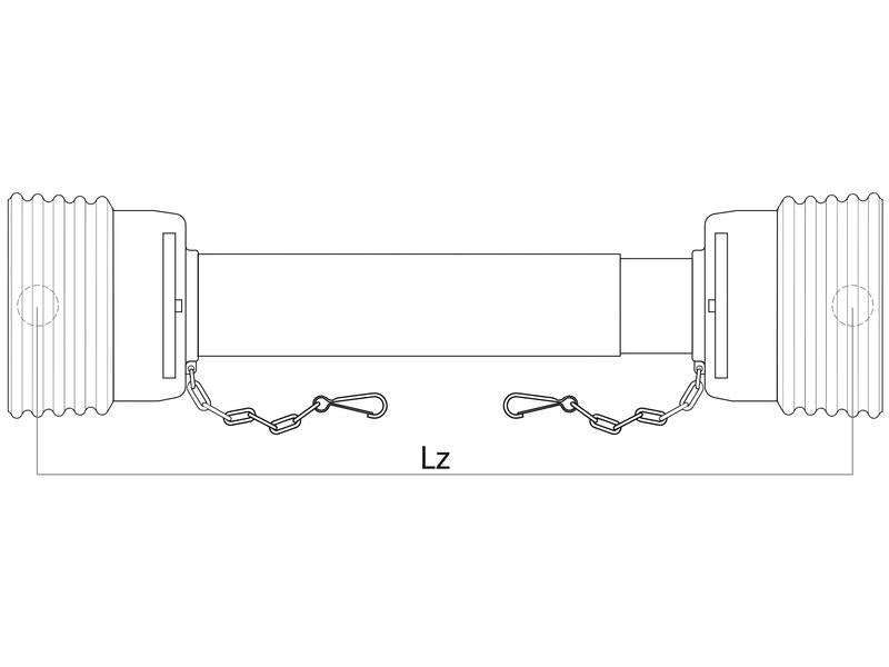 GARDLOC PTO Guard - GARDLOC, (Lz) Length: 1950mm, Size: Large | S.174986 - Product Image 8