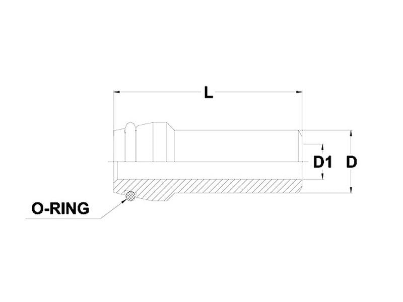 Sparex Metric Weld on Coupling 14S | S.178114 - Product Image 4