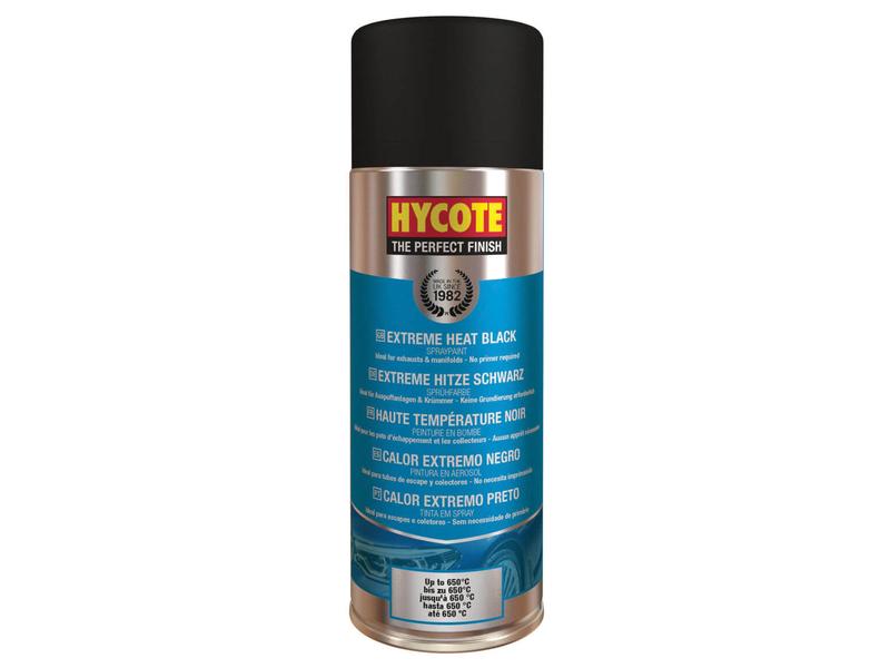 Sparex Hycote Black Extreme Heat Paint 400ml | S.178367 - Product Image 1