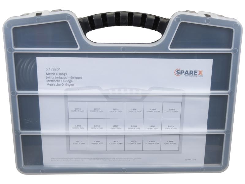 Sparex Handipak 390 pcs. Metric O Ring Assortment | S.178801 - Product Image 2