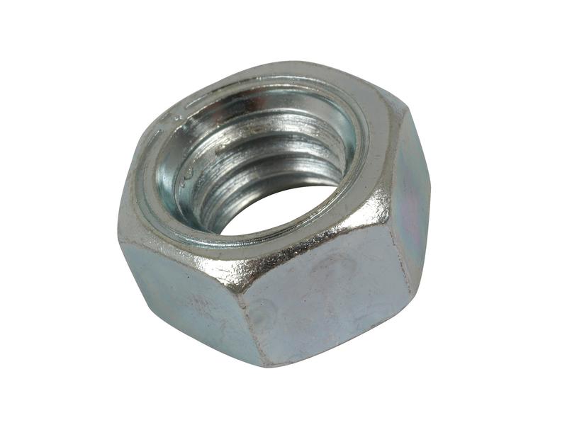 Imperial Hexagon Nut 7/16'' UNC High-Tensile Steel Fastener | S.1827