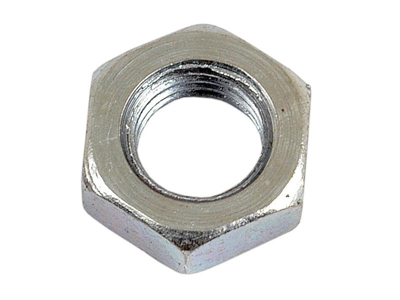 Imperial Half Lock Nut 5/16in UNF High-Tensile Fastener - Sparex Part S.1832