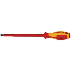 Knipex 98 20 10 Vde Insulated Slotted Screwdriver, 10.0 X 200Mm | 98 20 10