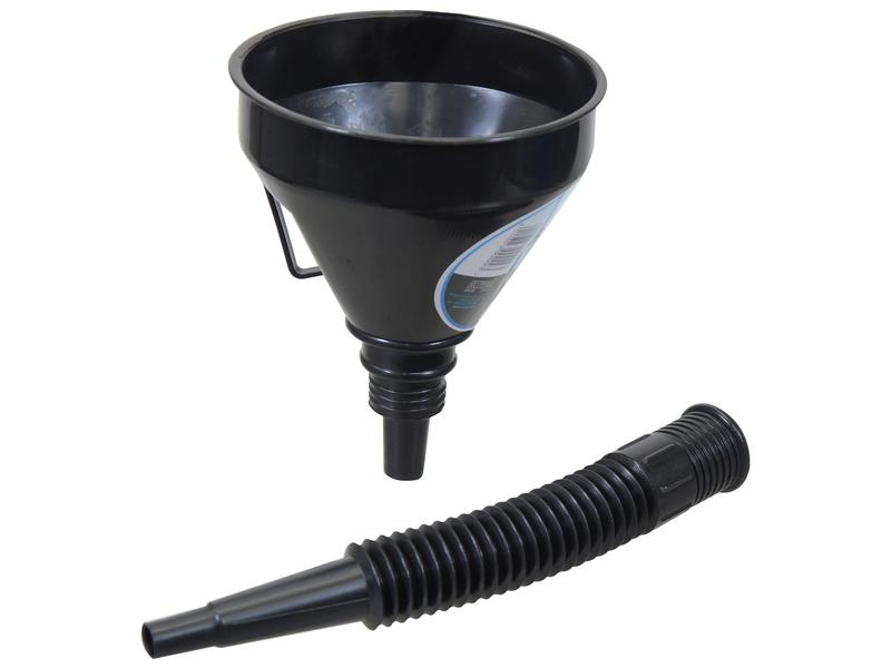 Plastic Funnel Ø 152mm with Filter & Flexible Spout | S.19320