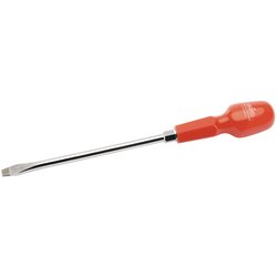 Draper Plain Slot Flared Tip Cabinet Pattern Screwdriver, 9.5 X 200mm (Sold Loose) - 186B - Farming Parts