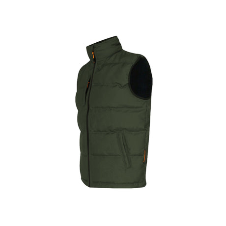 Xpert Core Padded Work Bodywarmer Green - Farming Parts