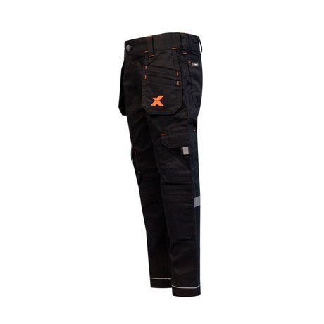 Xpert Pro Junior Stretch Work Trouser Black - Farming Parts