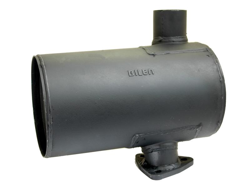 Sparex Silencer Underhood Black Heat-Resistant 60mm | S.20108