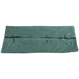 The Draper Heavy Duty Mesh Cart Liner for the 85634 Heavy Duty Steel Mesh Cart - GMC/450L is a green, rectangular carrying bag with multiple buckles and straps.