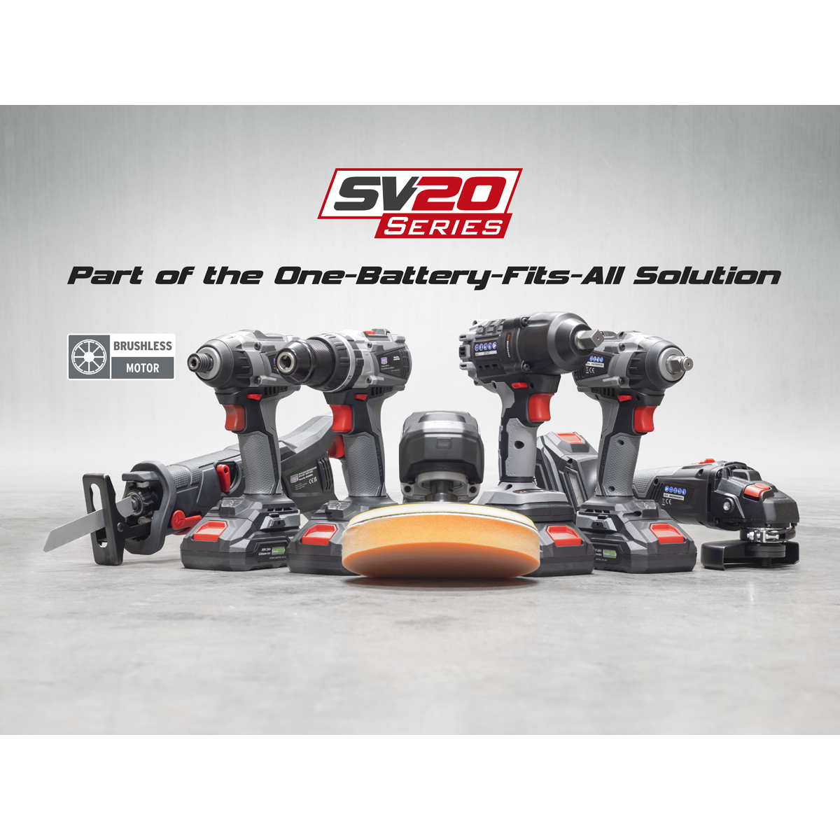 Brushless Impact Driver Kit 1/4" Hex 20V 2Ah SV20 Series - CP20VIDXKIT1 - Farming Parts