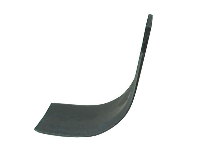 Rotavator Blade Curved LH 80x7 MM Height: 210 Mm. Hole Centres: 48 Mm. Hole Ø: 14.5 Mm. Replacement for Maschio to Fit as: 29100403 - Sparex Part S.21996