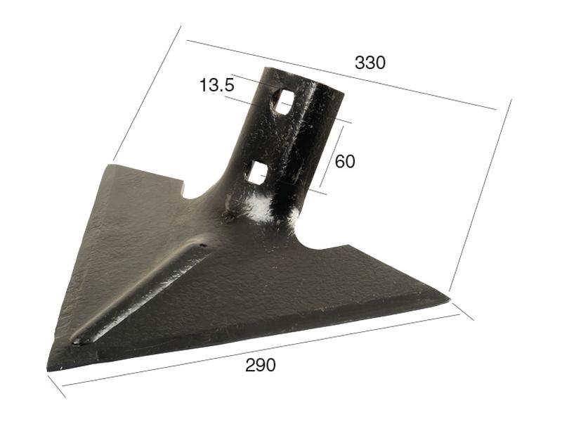 Sparex Sweep 330x6mm - Hole centres 60mm To fit as: XD5012K | S.22800 - Product Image 2