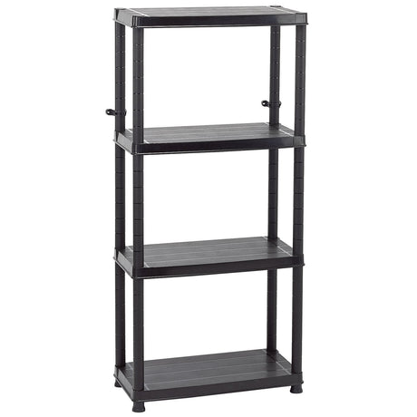 Draper 4 Tier Plastic Shelving Unit - SU412 - Farming Parts