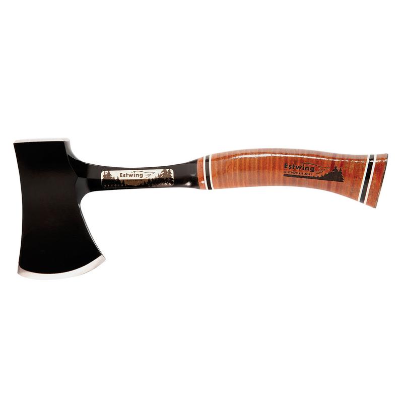 ESTWING E24ASEA SPECIAL EDITION SPORTSMAN'S AXE WITH LEATHER GRIP, 3.25"/83MM