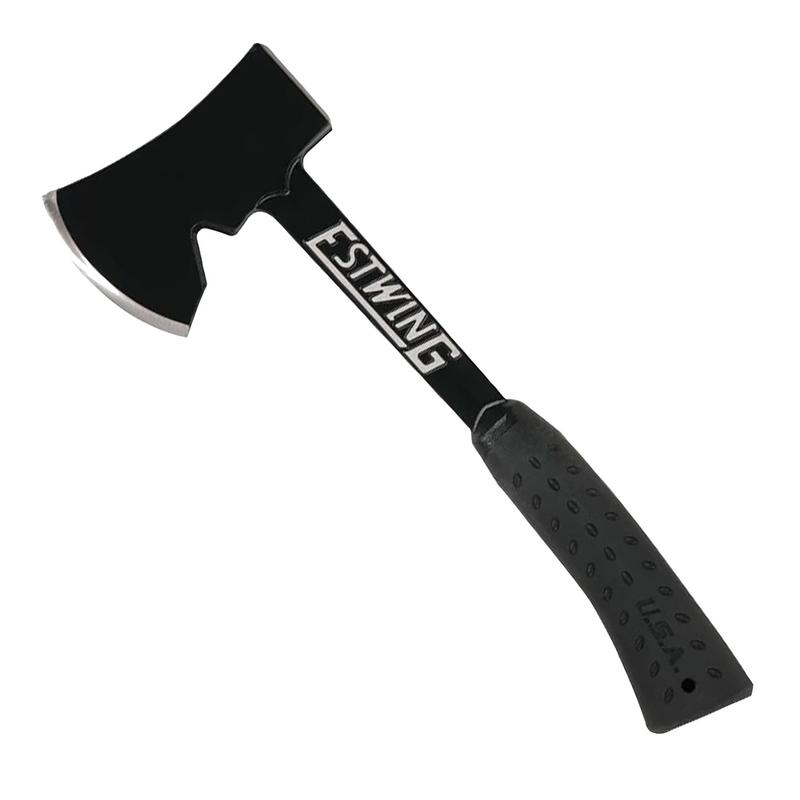 ESTWING EB/25A CAMPER'S AXE WITH TENT STAKE PULLER, 15"