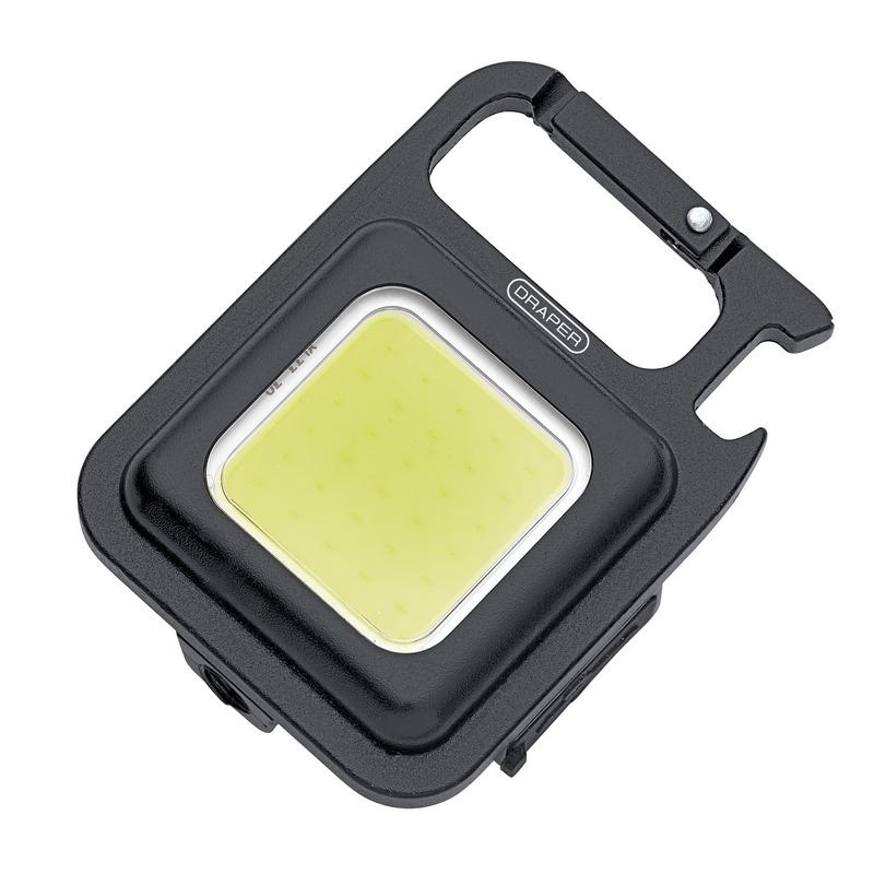 COB LED RECHARGEABLE POCKET LIGHT WITH STAND AND BELT CLIP, 5W, 350 LUMENS, USB-C CABLE SUPPLIED