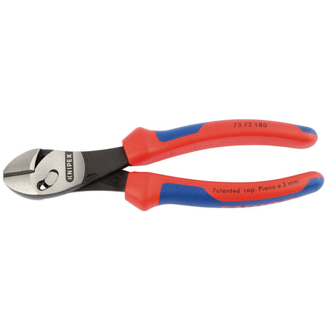 Draper Knipex Twinforce&#174; 73 72 180 High Leverage Diagonal Side Cutters - 73 72 180 - Farming Parts