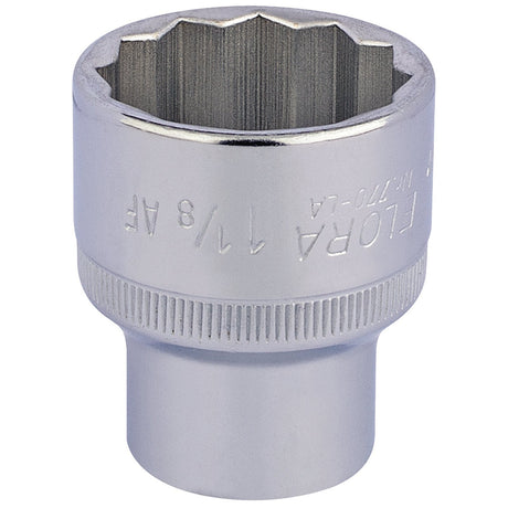 Draper Elora Bi-Hexagon Socket, 1/2" Sq. Dr., 1.1/8" - 770-LA 1.1/8 - Farming Parts