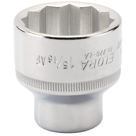 Draper Hi-Torq&#174; 1.5/16 12 Point Socket, 1/2" Sq. Dr. (Sold Loose) - 770-LA 1.5/16 - Farming Parts