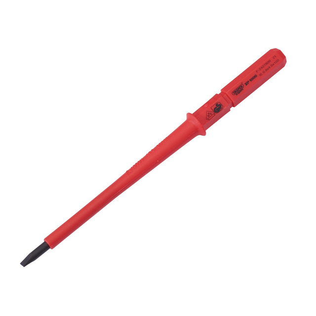 Draper Xp1000® Vde Plain Slot Interchangeable Screwdriver Blade, 4 X 100mm - 9651P - Farming Parts