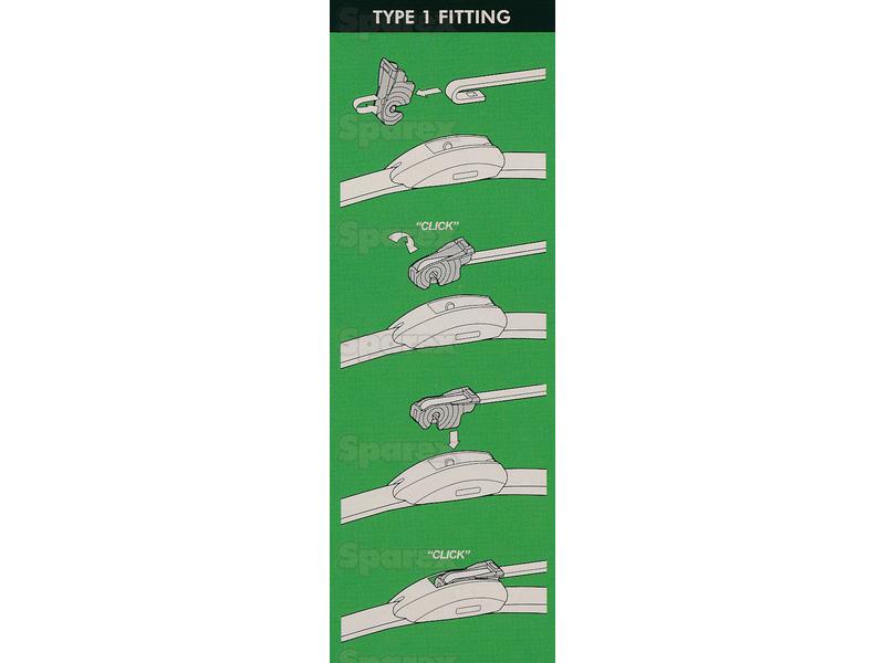 Lucas Wiper Blade - 14'' (350mm) 1 pc. | S.25374 - Product Image 6
