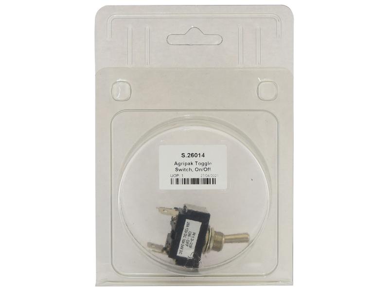 Agripak Toggle Switch on/Off Durable 4-Terminal Design - Sparex Part S.26014