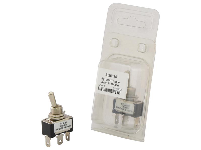 Sparex Agripak Toggle Switch On/On 3-Terminal Durable Design | S.26015