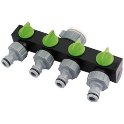 Draper 4-Way Hose Connector - GWPPTC4 - Farming Parts