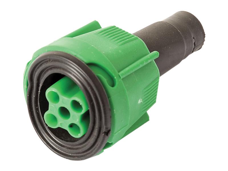 Sparex Trailer Harness Plug Green E-Approved Vehicle Connector | S.26633