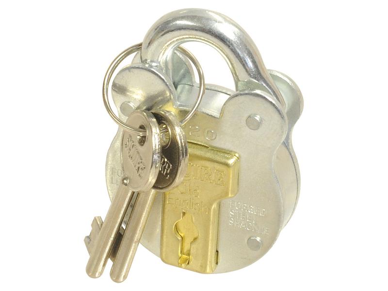 Sparex Squire Old English Padlock - Steel, Body width: 38mm (Security rating: 2) | S.26756 - Product Image 2