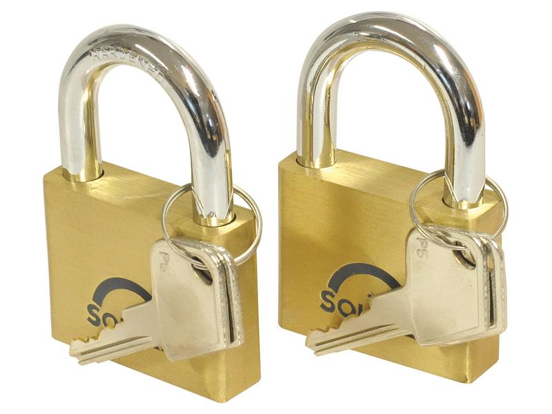 Squire Solid Brass Lion Range Padlock - Brass, Body width: 51mm (Security rating: 4) | S.26763 - Product Image 2