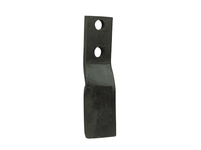Rotavator Blade Twisted RH 50x12 MM Height: 202 Mm. Hole Centres: 50 Mm. Hole Ø: 16.5 Mm. Replacement for Celli to Fit as: 422630 - Sparex Part S.27436