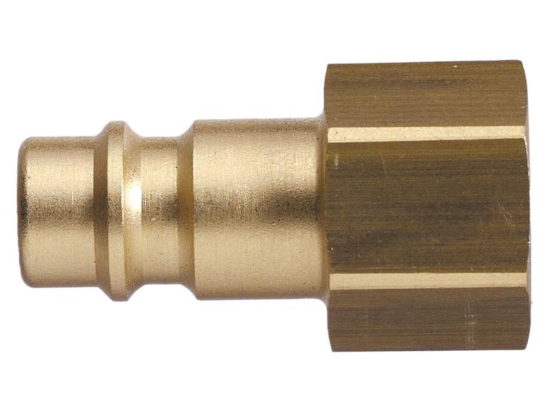 Sparex Female BSPP Plug 3/8'' High-Pressure Air Line Fitting | S.31817