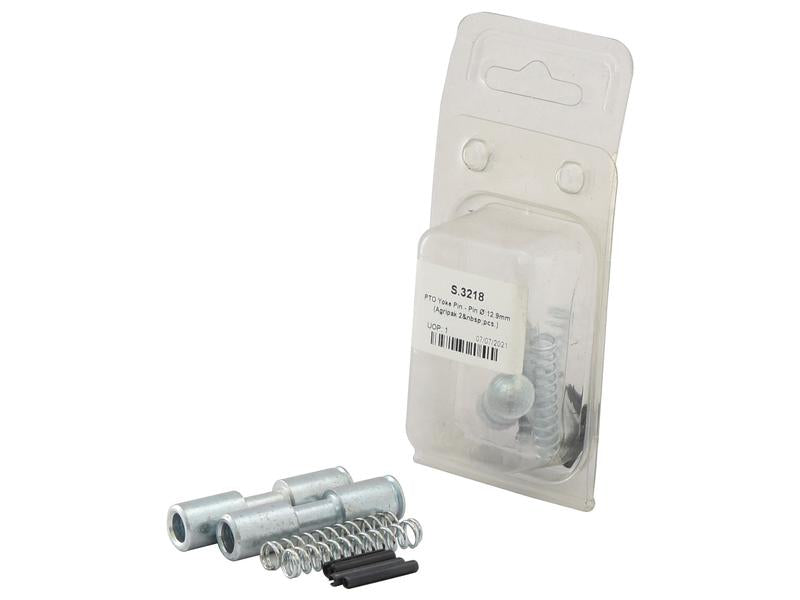 Sparex Agripak PTO Yoke Pin 12.9mm Set of 2 Durable Quick-Release | S.3218