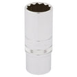 Draper Hi-Torq® 12 Point Deep Socket, 3/8" Sq. Dr., 19mm - DT-MM/B - Farming Parts