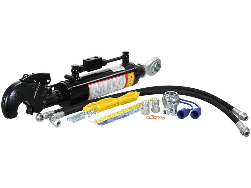 Hydraulic Top Link (Cat.2/3) Ball and Q.R CBM Hook, Cylinder Bore: 100mm, Min. Length : 667mm. - Sparex Part No. S.331355