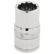 Draper Hi-Torq&#174; 12 Point Socket, 1/2" Sq. Dr., 9/16" - H-AF/B - Farming Parts