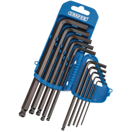 Draper Metric Hexagon And Ball End Hexagon Key Set (10 Piece) - TBP10M/B - Farming Parts